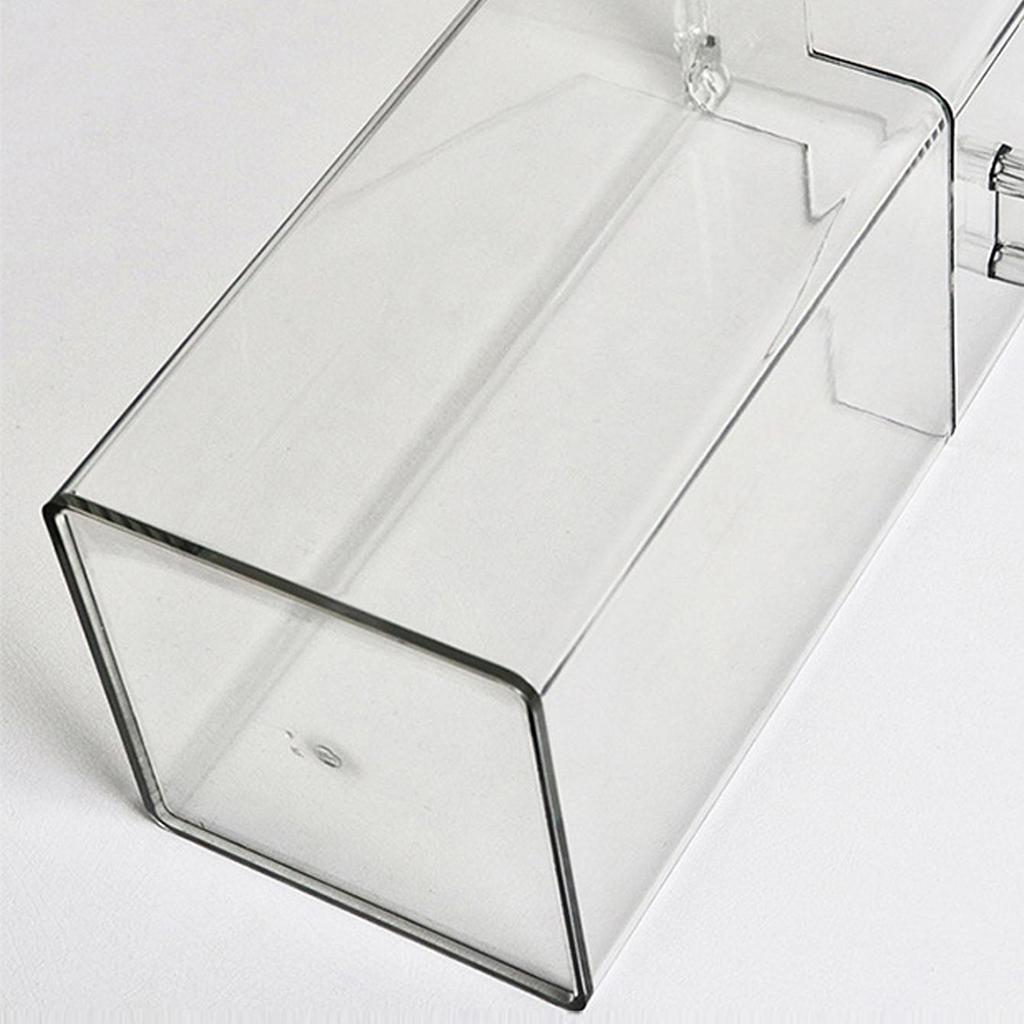 1 Stück Make-up-Pinsel Aufbewahrungsbox, schlichtes und transparentes multifunktionales Make-up-Pinsel-Aufbewahrungsgestell, schlicht, langlebig und praktisch