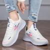 2025 Spring Large Size Running Shoes Women's Shock Absorption Ultra-light Sports Shoes Women's Breathable Mesh Shoes Student Body Test Shoes