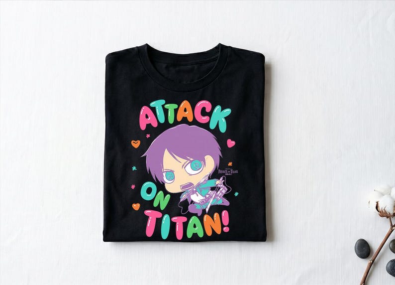 Attack On Titan Shirt AOT Season 3 Chibi Eren Yeager Anime Shirt, Attack On Titan Gifts Shirt, Eren Yeager Anime Shirt 120