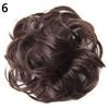 Famous Beautyful Lady Wavy Bud Synthetic Extension Hair Bun Curly Chignon Hairpieces