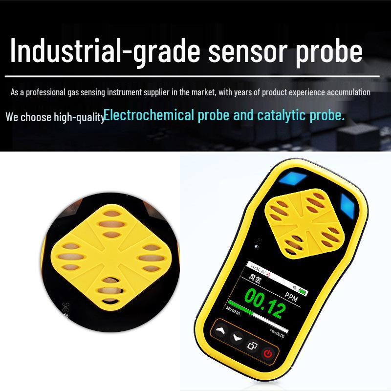 Portable Handheld Ozone Detector: 4-in-1 Gas Concentration Tester