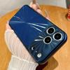 Laser Aurora Sparkling Camera Protection Case for iPhone 17 16 15 14 13 12 Pro Max Shockproof Bumper Hard Back Glitter Cover