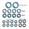 RC Bearing Kit Stainless Steel Ball Bearings Helical Axle Gear Set for TRX-4M Traxxas TRX4M 1/18 RC Crawler Car Upgrade Parts