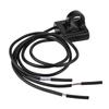 22mm Motorcycle Handlebar Mount Switch Headlight Hazard Brake Fog Light ON OFF with LED Light