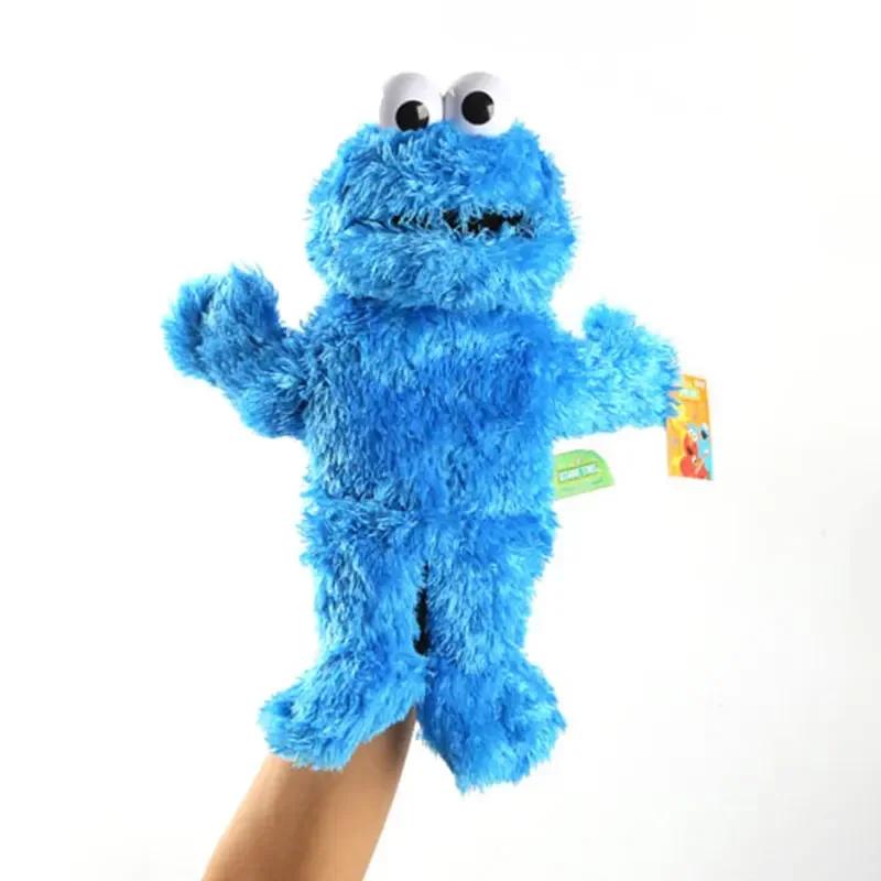 Large Sesame StreNging Hand Puppet Show Puppet Elmo Cartoon Soft Plush Birthday Gifts