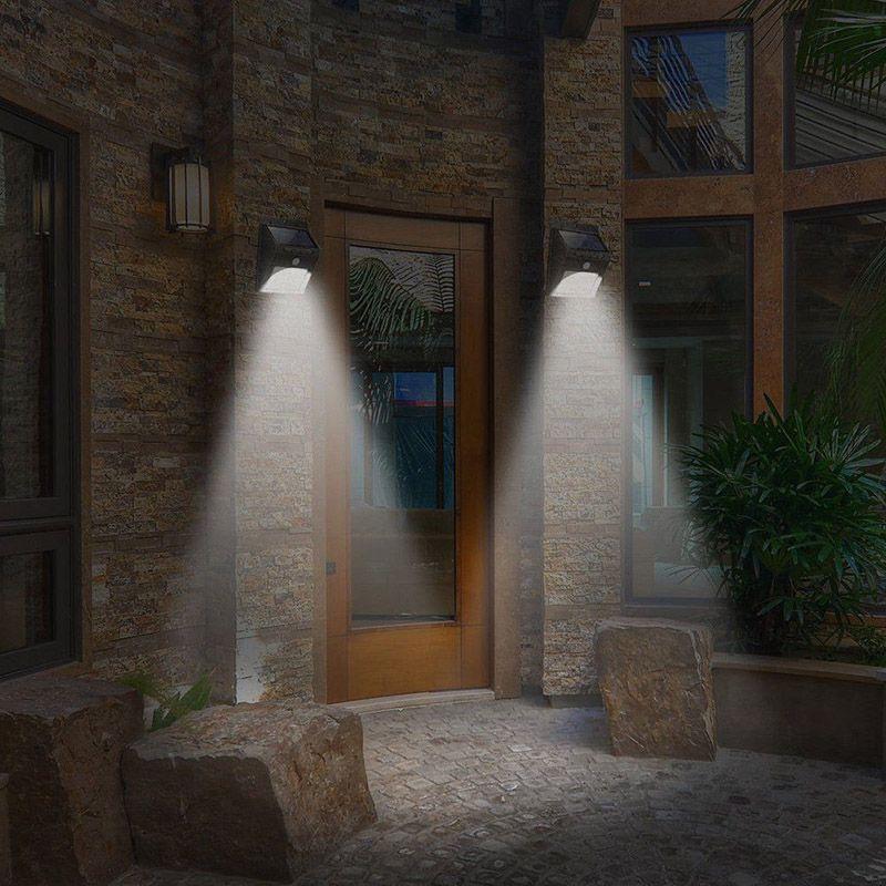 Exceptional Solar Power 30/35/40 Led Pir Motion Sensor Wall Light For Outdoor Security