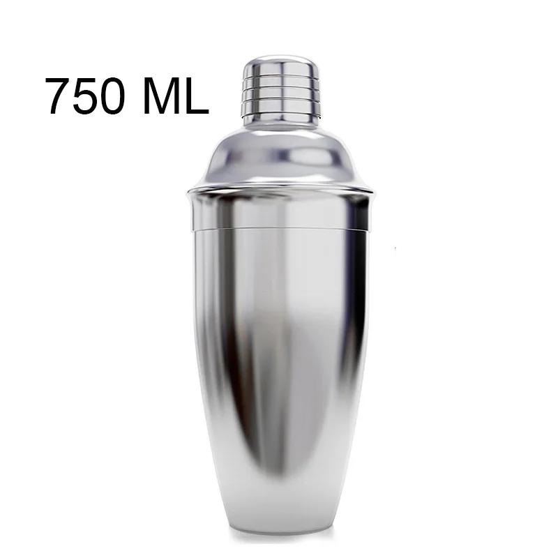 Stainless Steel Cocktail Shaker Bartending Tools Bartender Kit Boston Martini Sharker Drink Mixer 1Pcs