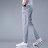 Summer Thin Stretch Quick-drying Trousers Men's Sports Pants Ice Silk Loose Breathable Pants Men