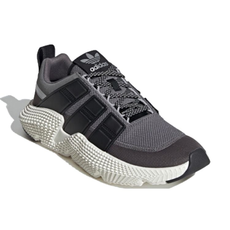 Adidas Originals Prophere V2 Mesh Fabric Sports Non-Slip Wear-Resistant Low-Top Lifestyle Casual Shoes Unisex Casual Shoes Gray Black White FW4263