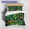 3-teiliges Bettbezug-Set (1 * Bettbezug + 2 * Kissenbezug, ohne Kern), Ben 10 Cartoon-Aufdruck Bettwäsche-Set, Schlafzimmer-Dekoration, Ganzjahres, Geburtstagsgeschenk
