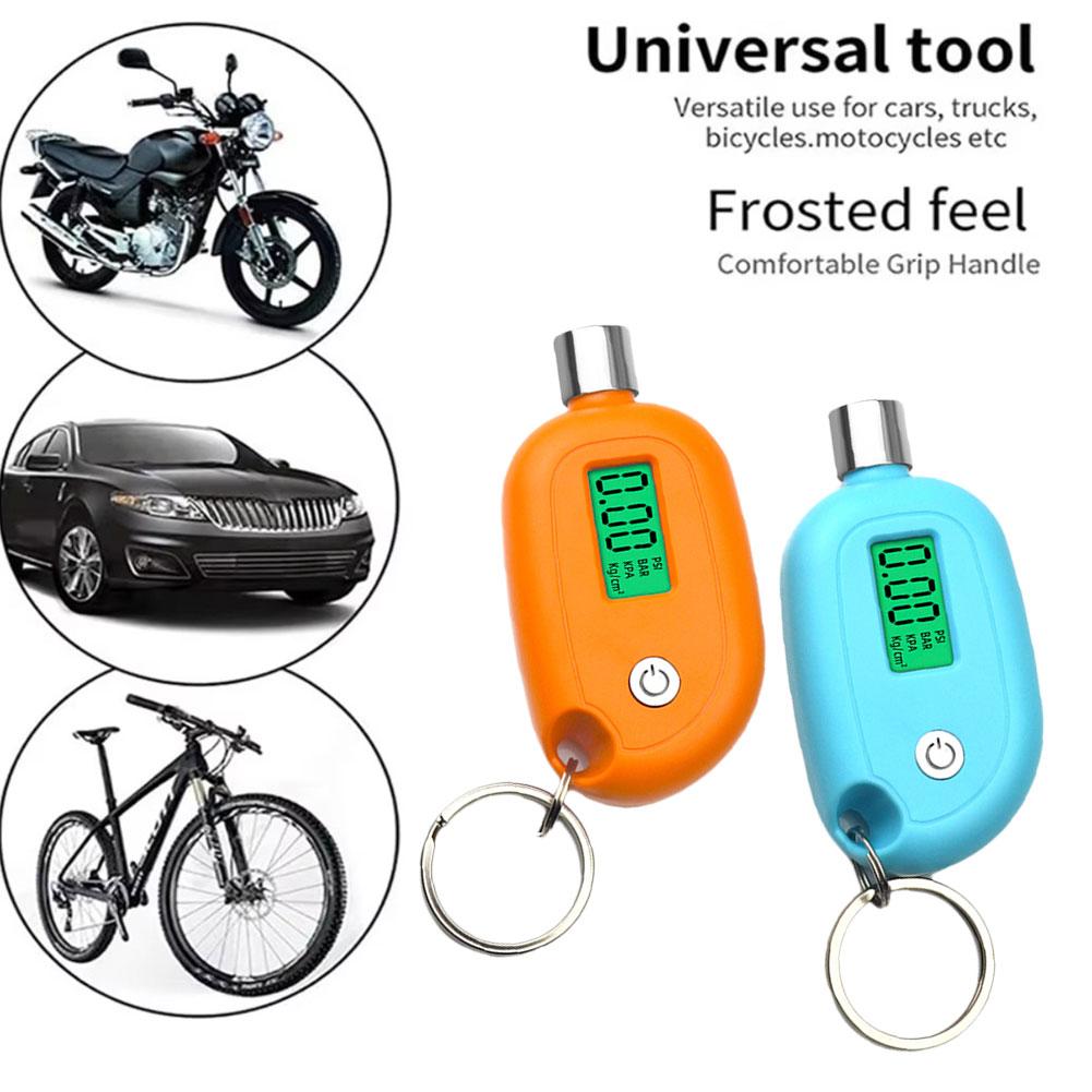 Auto Tire Gauge Digital With LCD Display Car Tire Air Pressure Tester PSI Meter Motorcycle Tire SafetTire Safety Testing Tool
