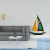 Chicken Figurine Feng Shui Decor Home Decorations Statue Sculpture Iron Sailboat Tabletop Decorative