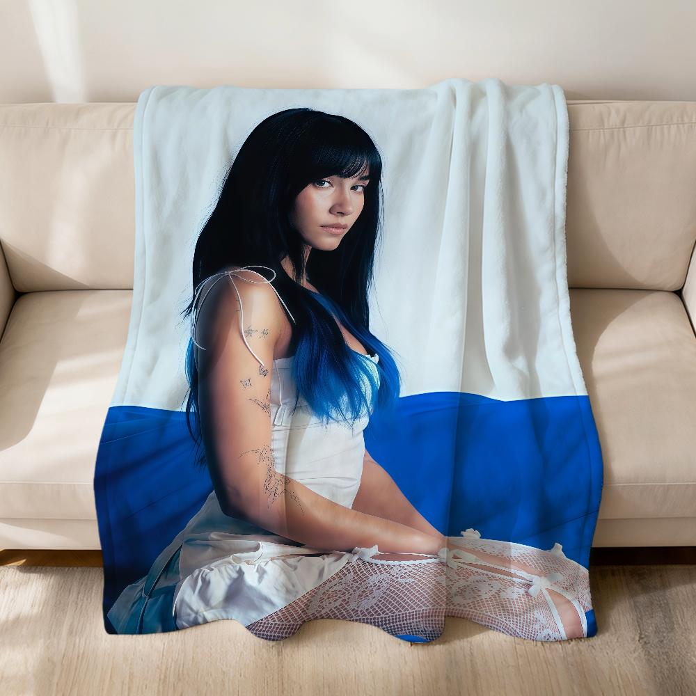 Singer A-Aitana Ocana Cuarto Azul Flannel Soft Warm Plush Blanket For Sofa Living Room Pet Hogar Bedroom Gift Home Car Portable