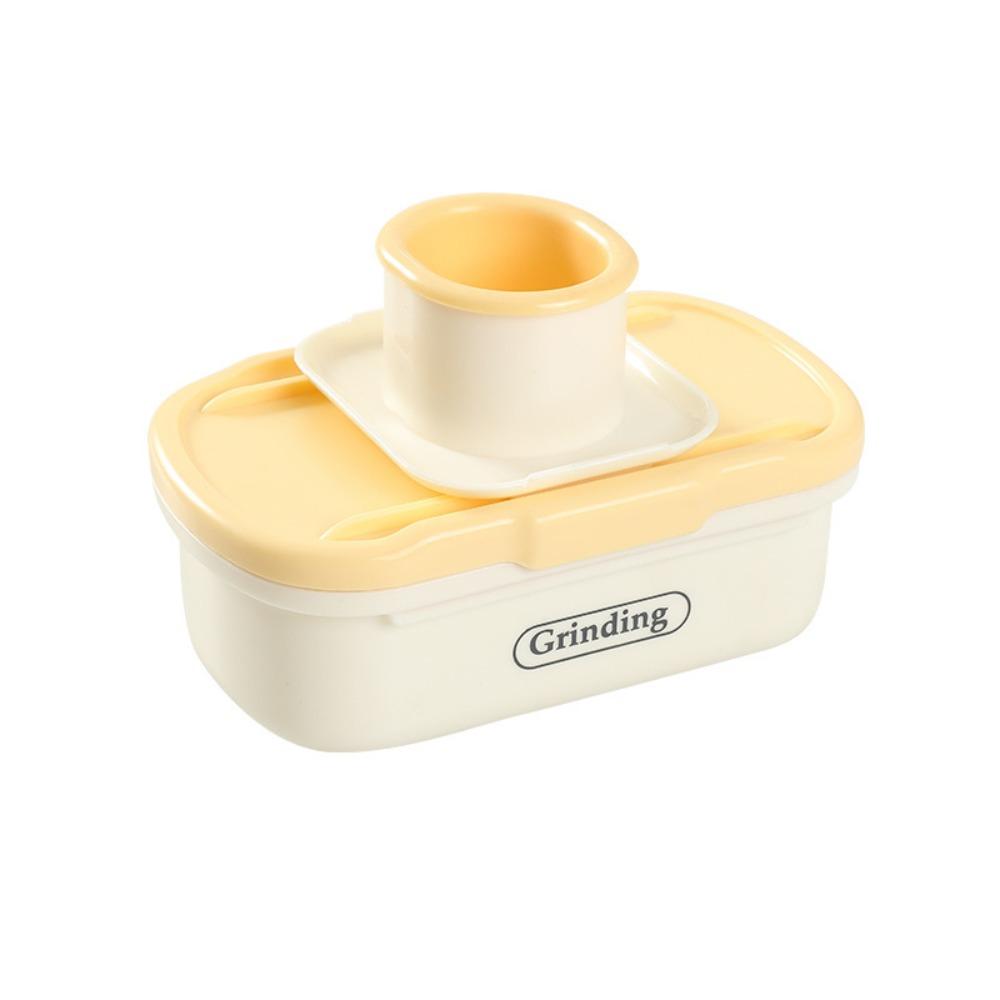 Manual Ginger Grinding Grater 2 in 1 Garlic Smasher Vegetable Slicer  Baby Complementary Food