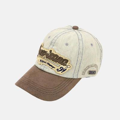 Ballcap Summer Daily Two-Tone Lettering Baseball Cap 200ZDDU