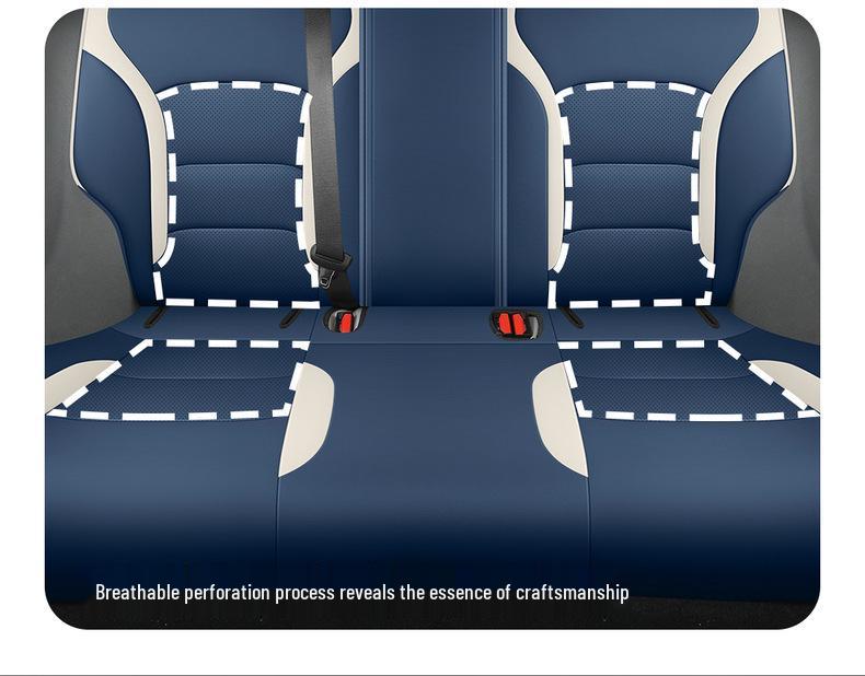 Xingrui Universal Leder Autositzbezug - Vier Jahreszeiten, Vollumfassend, Fünfsitziges Kissen.