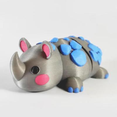 3D Printed Cute Animal Shaped Toys With Movable Joints