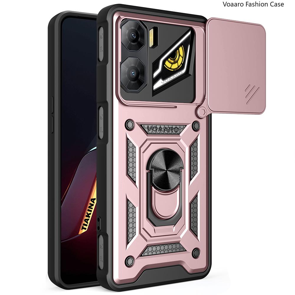 Slide Lens Armor Funda for ZTE Nubia Neo 3 5G Case for ZTE Nubia Neo3 5G Case Magnetic Ring Stand Holder Shockproof Cover