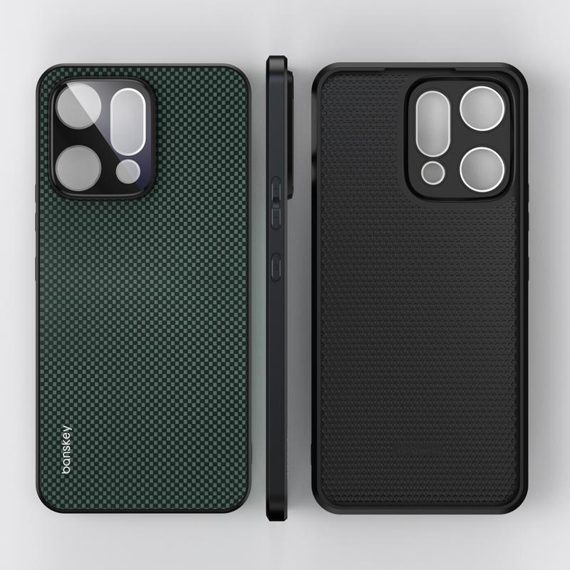 Carbon Fibre Texture Matte Case for Reno 14 Pro Cover for OPPO Reno 14F F Reno14 14pro Anti-drop Shockproof Cover Shell