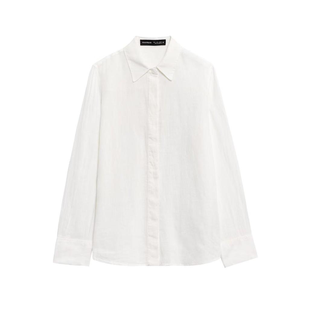 2023 European & American Women's Fashion Linen Shirt & Casual Pants Set