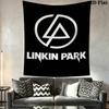 Linkin Park Wall Tapestry Aesthetic Wall Hanging Printed Fabric Blanket Decorative Tapestries for Bedroom Living Room Home Decor
