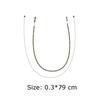 Neck Women Matte Bead Non-slip Fashion Mask Cord Holders Glasses Chain Metal Mask Rope Copper