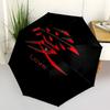 1pc Chinese Character Love Symbolism Umbrella with Plastic Handle,Suitable for All Seasons UmbrellaPT469