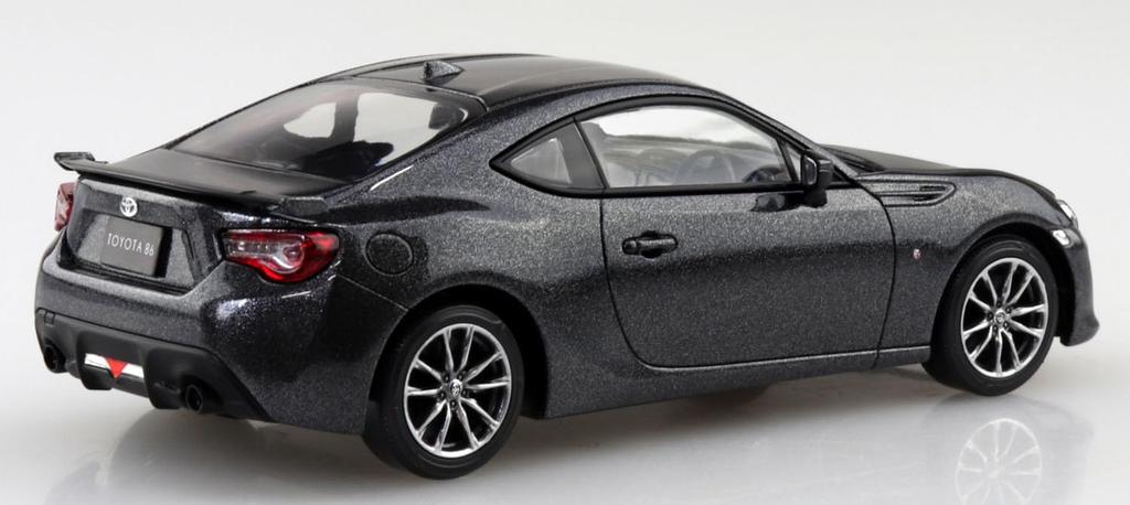 Aoshima Bunka Kyozai Rakupla Snap Kit Toyota 86 Dark Gray Metallic Plastic Model 1/32 No.08-DG Pre-painted (Automobile)