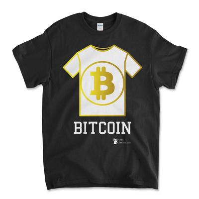 Bitcoin BTC Crypto Cryptocurrency Altcoin HODL Black T-Shirt UPC199 Unisex T-Shirt