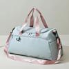 Oxford Waterproof Travel Duffle Bag, Weekender Overnight Gym Bag with Dry Wet Separation, Multi-Functional Sports Handheld Tote