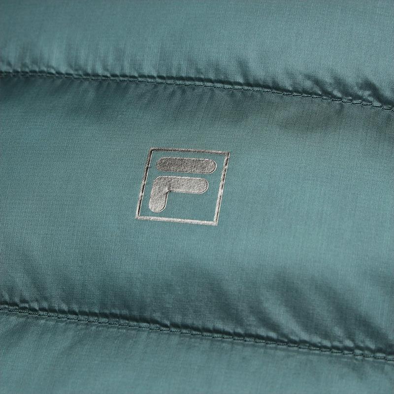 Men's Jacket FILA Down Jacket Men's Gray Blue Green