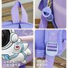 Schoolbag kindergarten schoolbag hard shell cartoon astronaut schoolbag three-dimensional boys and girls class college style backpack