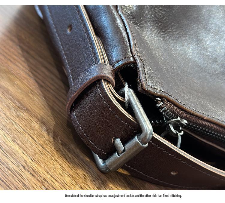 Japanischepflanzlich gegerbte Leder Crossbody-Tasche für Damen - Lässiger Stil Schulter-Handtasche, Echtes Leder, Hochwertiges Eimerdesign (Modell 2025).