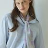 ANA MAISON Hour of Purity Long Petit Silk Scarf [PML-1424]