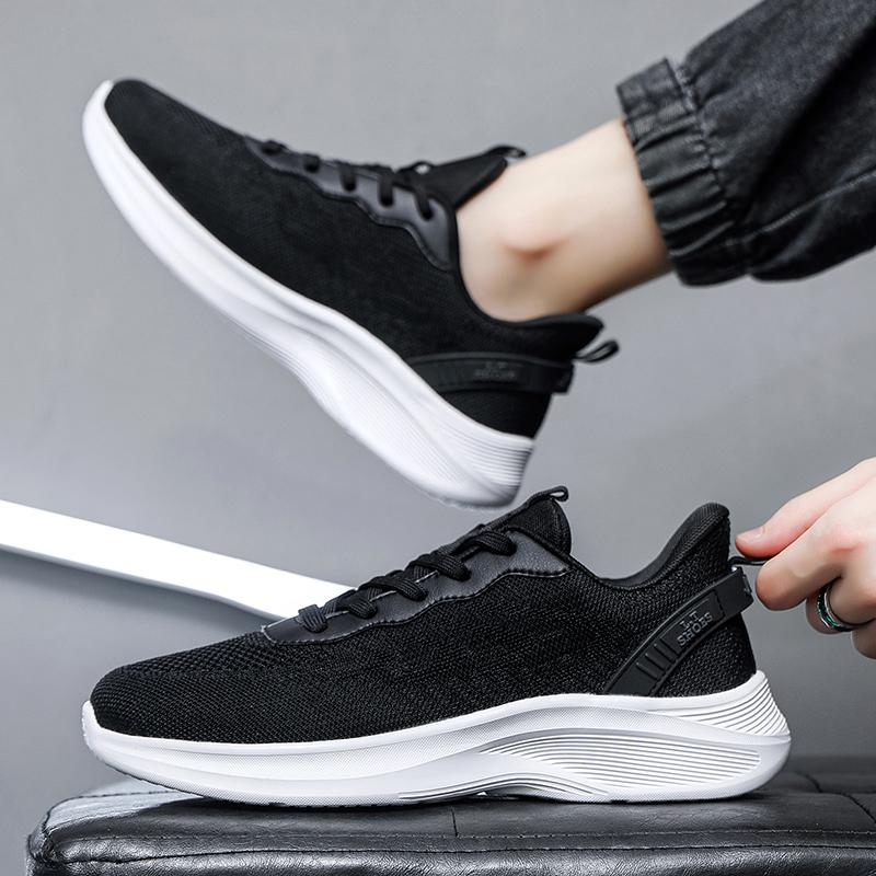 Plus Size Breathable Sports Shoes Summer Autumn Men'S Running Shoes 48 Lightweight 49 Casual Sports Shoes 50 Anti-Slip Mesh Shoe