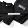 Paul Frank Men's Plush Lined Heavyweight Winter Round Neck Sweater