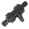 Two-Way/Three-Way Plastic Diverter Valve with Quick Connector for Water Pipes
