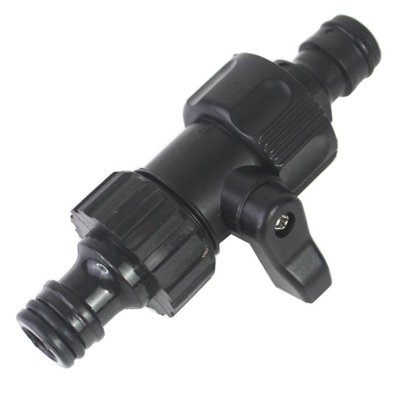 Two-Way/Three-Way Plastic Diverter Valve with Quick Connector for Water Pipes