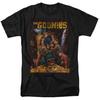 Die Goonies Poster Erwachsenen T-Shirt Schwarz Unisex T-Shirt