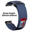 22/26mm Nylon Quick Release Strap for Garmin Fenix 7 7X Pro 6 6X 5 5X Plus QuickFit Strap Instinctive 2 Replacement Bracelet