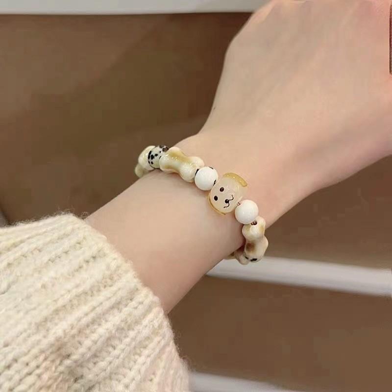 Ceramic Elegant Handcrafted Beaded Bracelet Fashionable And Unique Accessory