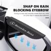 AABGR1 2PCS Car Rearview Mirror Rain Eyebrow Protector Auto Decoration Accessories For Benz Exclusive AMG SPRINTER V CLASS VIANO W124