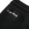 Li-Ning Anti-Five Series Solid Color Mid-Waist Drawstring Comfortable Breathable Cuffed Knitted Sports Pants Men bottoms Black AKLU199-1