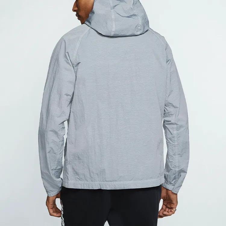 Nike Jackets Men's Wolf Gray Hooded Moderate Other (Unisex) Jackets CJ4300 012