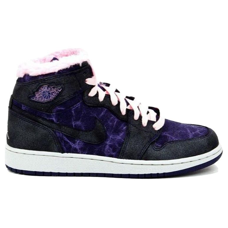 Air Jordan 1 Retro Hi Prem GS Imperial Purple Dětské tenisky Liquid-Pink-Purple-Earth 535804-509
