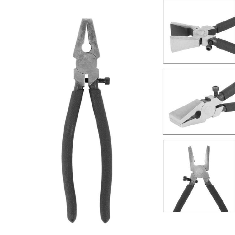 Black-handle Wire Drawing Pliers Big-head Pliers Wire Drawing Pliers Adjustable