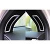 For Lincoln MKC 2015-2019 ABS Chrome A Pillar Air Outlet Vent Cover Trim 2PCS
