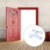 Heavy Duty White Colored Door Top Hinges  easy installs US Type Door Stoppers Luxurious White Door Hinges For Various Door