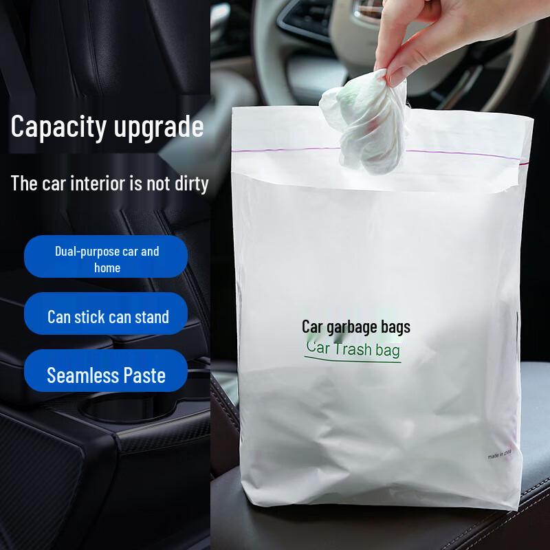 Xinkai Self-Standing Adhesive Car Trash Bags
