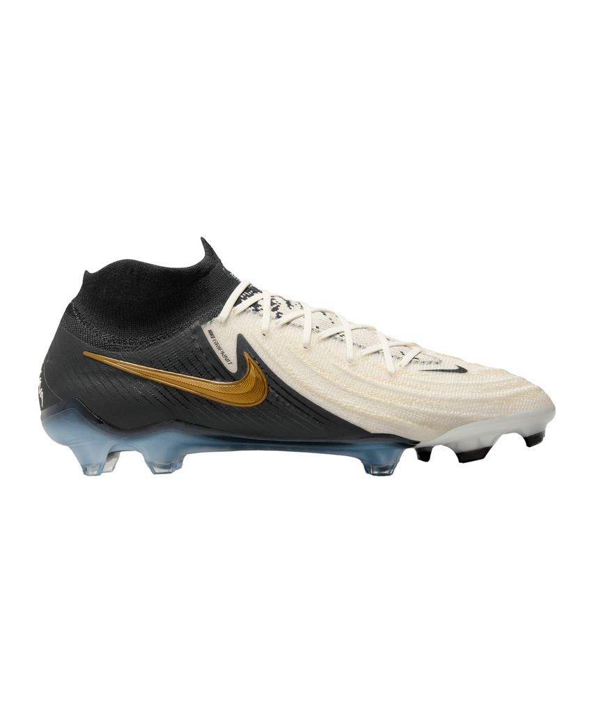 Nike Phantom Luna 2 Elite Soccer Shoes White/Black/Metallic Gold